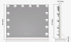 Dripex Vanity Mirror with Lights, Large Hollywood Lighted Makeup Mirror with 14 Dimmable LED Bulbs, Touchscreen Control, Cosmetic Tabletop Mirror for Bedroom, Dressing Room 50×42 (White)