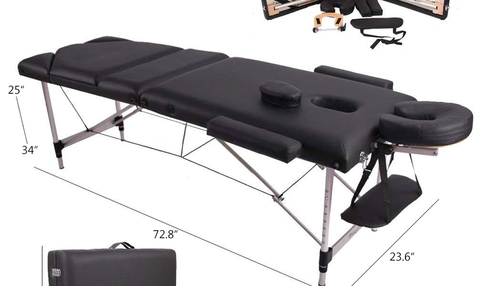 Vesgantti Portable Massage Bed/Table(Aluminium )