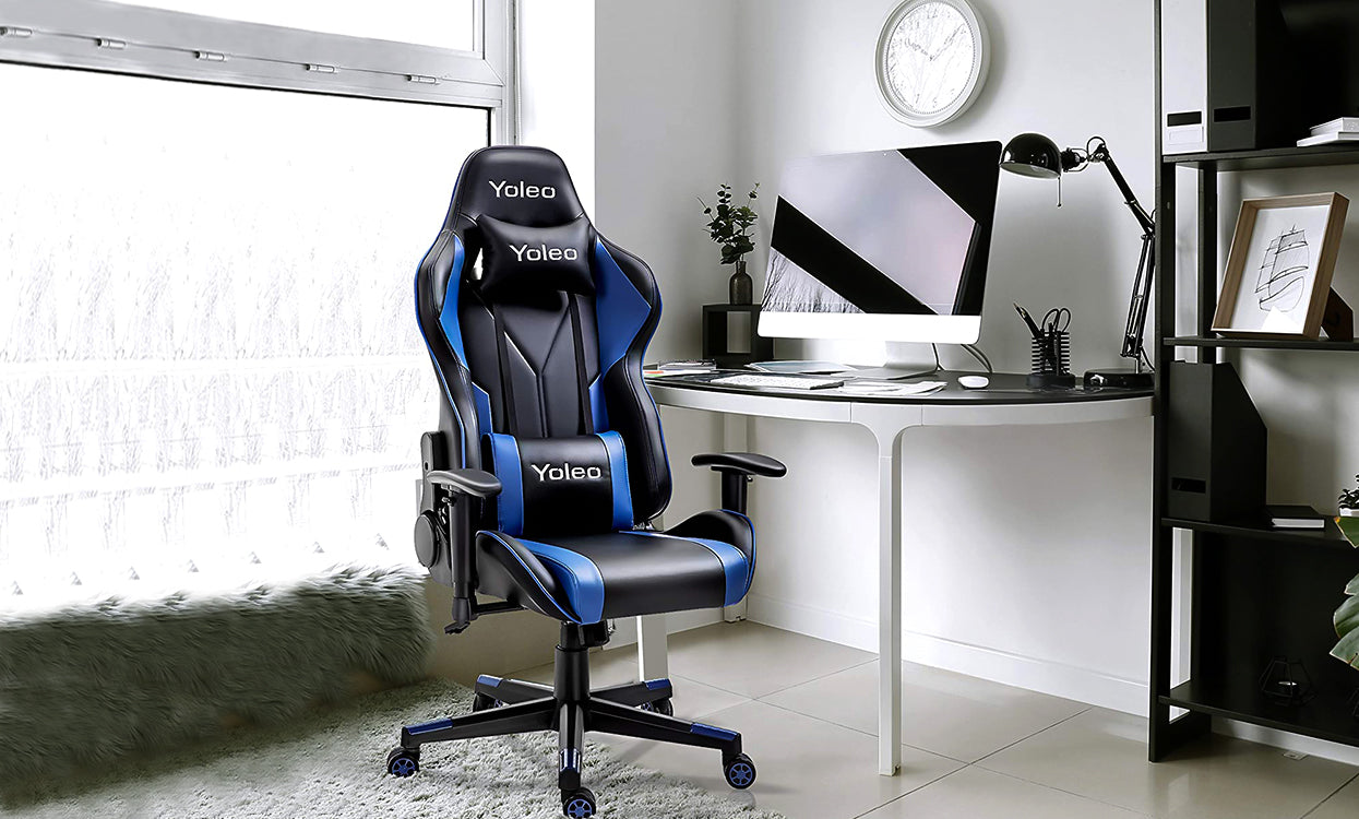 Yoleo Bigzzia PC Racing Game Chair 155 degree Vesgantti UK