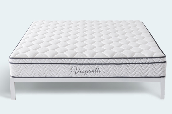 Does the Vesgantti mattress work with any bed foundation?