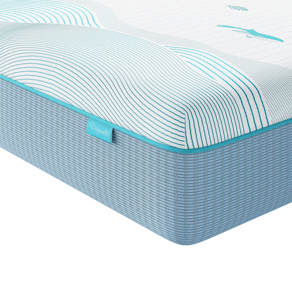 Vesgantti Mattress, 16/18/20cm Ocean-Inspired Memory Foam Mattress with Cooling Gel Foam and Breathable Mesh