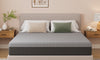 Vesgantti Gel Memory Foam Mattress for Cool Sleep & Pressure Relief, Medium Firm, 3D Geometric Textured Cover, Grey, CertiPUR-US Certified