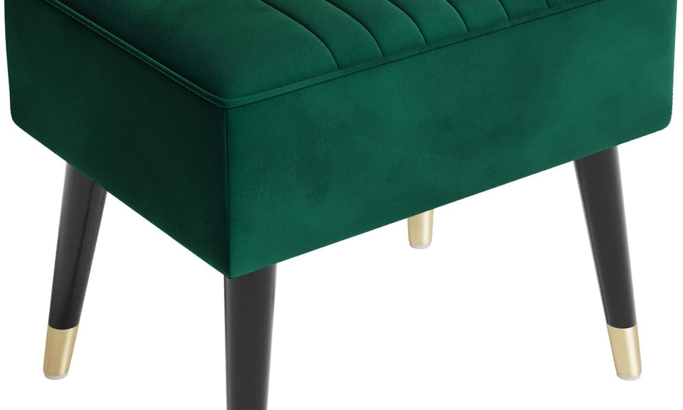 Vesgantti Velvet/Teddy Fleece Armchair with/without Footstool and Lumbar Pillow, Modern Wing Back Accent Chair with Ottoman, Large Cuddle Chair for Living Room Bedroom Study Room Office
