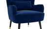 Vesgantti Velvet/Teddy Fleece Armchair with/without Footstool and Lumbar Pillow, Modern Wing Back Accent Chair with Ottoman, Large Cuddle Chair for Living Room Bedroom Study Room Office