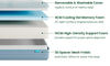 Vesgantti 16/18/20cm Ocean-Inspired Memory Foam Mattress with Cooling Gel Foam and Breathable Mesh