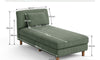 Vesgantti Corduroy Seater Sofa/Chaise Lounge Sofa, Perfect for Living Room, Bedroom, Office, Tool-free Assembly