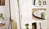 Dripex Arch/Rectangular Mirror Full Length, 160 x 50cm/150 x 40cm Full Body Floor Mirror with Stand, Standing/Leaning/Hanging for Living Room Bedroom