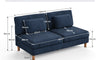 Vesgantti Corduroy Seater Sofa/Chaise Lounge Sofa, Perfect for Living Room, Bedroom, Office, Tool-free Assembly