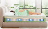 Vesgantti 10 Inch Hybrid Mattress with Memory Foam & Individually Pocket Spring, Medium Firm Orthopedic Mattress for Pressure Relief & Motion Isolation