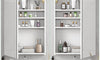 Dripex Single Door Bathroom Mirror Cabinet, Wall Mounted Storage Cupboard with Mirror, Cabinet with Adjustable Shelf