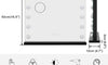 Dripex 14/15 Dimmable LED Bulbs Hollywood Vanity Mirror with Lights, Large Lighted Makeup Mirror, USB Cable, Touchscreen Control, Cosmetic Tabletop Mirror for Bedroom, Dressing Room