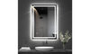 Dripex LED Bathroom Mirror with Demister Pad, Wall Mounted, Horizontal/Vertical Installation
