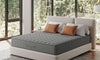 Vesgantti 10 Inch Hybrid Mattress with Breathable Memory Foam and Individually Pocket Spring - Medium Firm, Grey