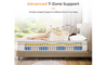 Vesgantti 10.2-Inch Hybrid Mattress - Medium Firm, Breathable Foam, Pocket Springs, Edge Support & Motion Isolation