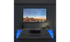 Dripex 150cm High Gloss TV Cabinet with LED Lights and Storage, White