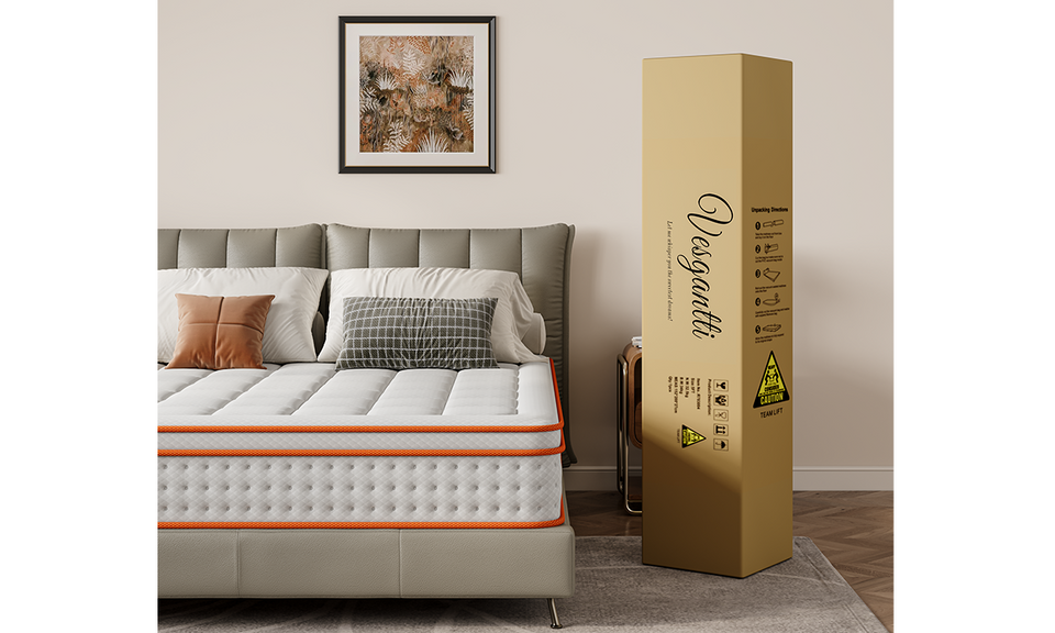 Vesgantti Nova cloud Hybrid Mattress  – 28cm-Medium Firm