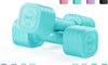Dripex Adjustable Dumbbells Weight Set 2.5kg Pair, Dumbbell Set with Non-Slip Handle Home Gym Fitness for Men/Women