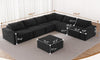 Vesgantti Sectional Corner Sofa, Chenille Deep Seat L Shape Cloud Couch, No Assembly Required