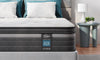 TeQsli Gel Individually Pocket Sprung King Mattress 5FT with Soft Fabric, 10 Inch Hybrid Mattress King for Pressure & Back Pain Relief, Medium Firm Mattress in a Box-150x200x25cm