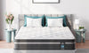 TeQsli Gel Individually Pocket Sprung King Mattress 5FT with Soft Fabric, 10 Inch Hybrid Mattress King for Pressure & Back Pain Relief, Medium Firm Mattress in a Box-150x200x25cm