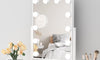 Dripex 9/12 Dimmable Bulbs Hollywood LED Vanity Mirror, Lighted Makeup Mirror, 360°Rotation, 3 Color Lighting Modes, Touch Screen Control, Light up Dressing Table Mirror for Bedroom