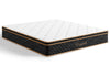 Vesgantti Ice Silk Cooling Hybrid Mattress Medium Firm Memory Foam Pocket Sprung Mattress, 7 Zone Support for Pressure Relief, Motion Isolation