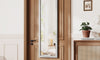 Dripex Over Door Mirror Full Length, 110 x 33cm/110 x 45cm Wall Mounted Mirror Door Hung Mirror for Bathroom/Bedroom/Wardrobe - Toughened Glass