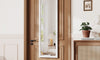 Dripex Over Door Mirror Full Length, 110 x 33cm/110 x 45cm Wall Mounted Mirror Door Hung Mirror for Bathroom/Bedroom/Wardrobe - Toughened Glass