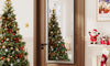 Dripex Over Door Mirror Full Length, 110 x 33cm/110 x 45cm Wall Mounted Mirror Door Hung Mirror for Bathroom/Bedroom/Wardrobe - Toughened Glass