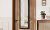 Dripex Over Door Mirror Full Length, 110 x 33cm/110 x 45cm Wall Mounted Mirror Door Hung Mirror for Bathroom/Bedroom/Wardrobe - Toughened Glass