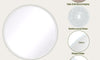 Dripex Round Mirror, 40 to 90cm Circle Hanging Wall Mirror - Home Decorative Wall Mounted Vanity Mirror for Bathroom, Dressing Room & Living Room
