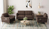 Vesgantti Fabric/Velet Loveseat Sofa, 1/2/3/4 Seater Couch/Armchair with Bilateral Pocket Storage & Removable Cushions, Perfect for Living Room, Bedroom and Office, Tool-free Assembly
