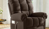 Vesgantti Electric Recliner Chair, Teddy/Corduroy Armchair Recliner, Comfy Reclining Chairs for Elderly, Adults Electric Recliner Armchair with Any Position, USB Port, Arm Chairs for Living Room