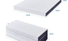 Inofia Folding Mattress Double,15cm Memory Foam Foldable Mattress, Guest Folding Mattress with Washable Cover,Foldable in Three,Bed in a Box,100-Night Home Trial(Double(135x190x15cm)) Visit the Inofia Store