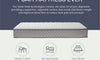BEDZONLINE Air Feel Orthopedic Mattress - Memory Foam and Spring Mattress | Pefect Ergonomical Sleeping Position | 20cm Depth | 4ft6 Double