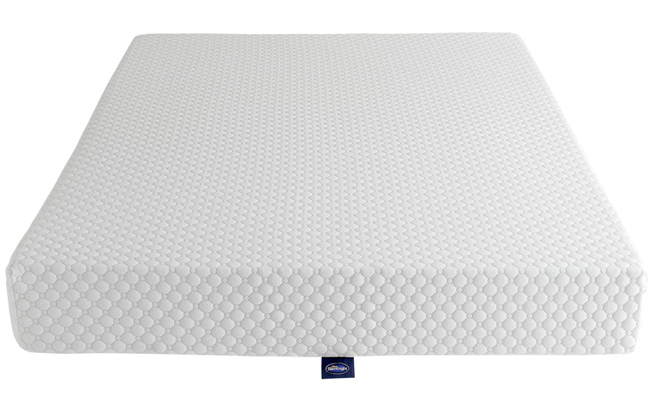Silentnight 7 Zone Memory Foam Rolled Mattress | Made in the UK | |Medium Firm |King,White