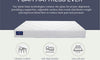 BEDZONLINE Mattress Eco Memory Foam Single Mattress - Firm | 3ft Breathable 11cm Certified Therma-Pure Memory Foam & Reflex Foam Mattress | UK Handmade & Hypoallergenic