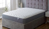 Starlight Beds Essentials Zig Zag Single Mattress with Springs and Memory Foam. 7.5 Inch Budget Mattress. Grey, Soft Firmness (90x190x19cm)