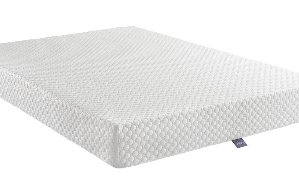 Silentnight 7 Zone Memory Foam Rolled Mattress | Made in the UK | |Medium Firm |King,White