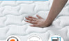 Good Nite Single Mattress 3FT Spring Mattress with 3cm Memory Foam Mattress Flexible Mattresses 3D Breathable Knitted Fabric Fire Support System 18cm Deep