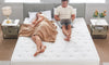 Hiepunos King Size Mattress,10.2 INCH Hybrid Memory Foam and Individually Pocket Spring,5FT King Mattress Medium Firm,Ergonomic Pressure Reducing,Improve Sleeping (150x200x26cm)