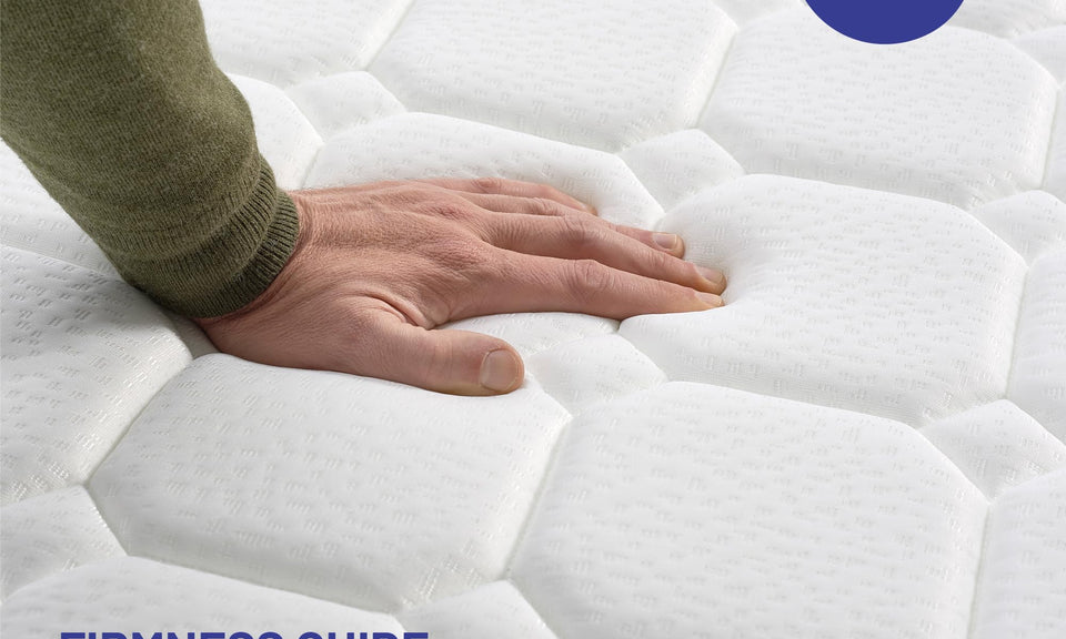 naturalex 3ft Single Mattress Memory Foam Mattress 6 Inch Deep Plush Mattress (90x190cm) Fire Retardant Skin Friendly, Extrafresh