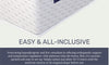 BEDZONLINE Mattress Eco Memory Foam Single Mattress - Firm | 3ft Breathable 11cm Certified Therma-Pure Memory Foam & Reflex Foam Mattress | UK Handmade & Hypoallergenic