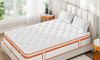 TeQsli Double Mattress 4FT6, 10 Inch Gel Memory Foam 7 Zone Orthopedic Double Mattress Pocket Sprungs Wave Memory Foam Hybrid - Medium Firm - Motion Isolation 135x190x25 cm