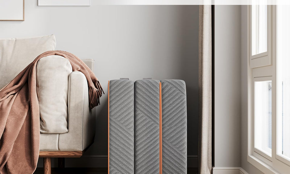 Vesgantti Folding Mattress 10/15 CM Gel Memory Foam Foldable Mattress Tri-fold for Travel, Camping, Guest Bed, CertiPUR-US Certified