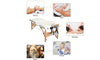 Vesgantti Portable Massage Bed/Table(wooden )