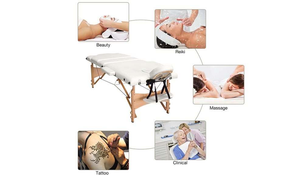 Vesgantti Portable Massage Bed/Table(wooden )