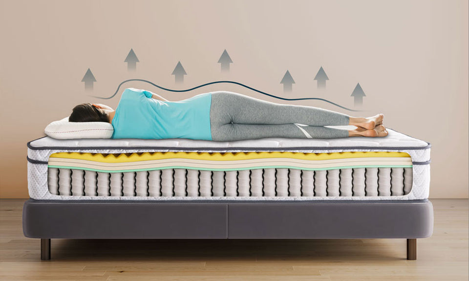 Vesgantti Pro Hybrid Mattress 10.3/8.7 inch Boxtop Mattress