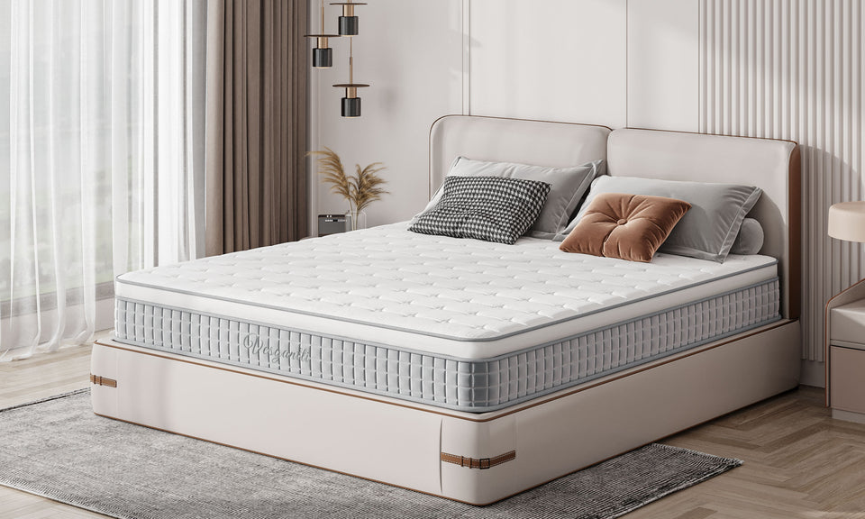Vesgantti Nova Fashion Hybrid Mattress 9.6 Inch  Euro(Box) Top Mattress Series