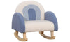 DRIPEX Kids Armchair, Wooden Rocking Teddy Fleece Chair for Child Aged 2-6.plush chairs for toddlers,Kids Rocking Chair,Kids Wooden Rocking Chair